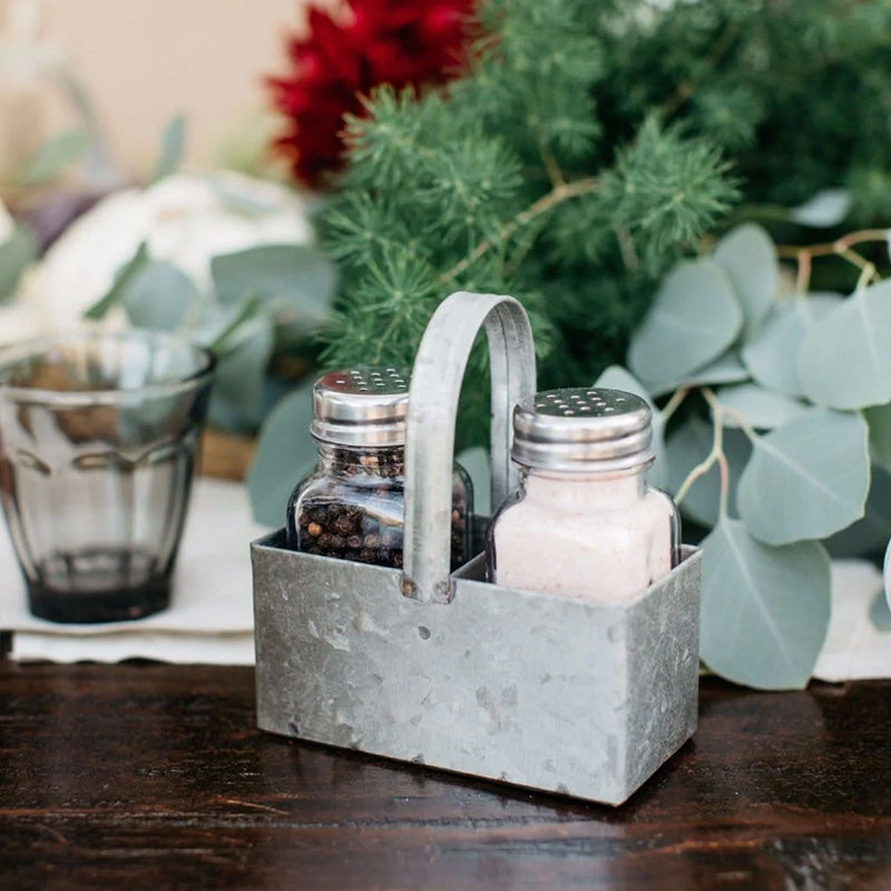 Rustic Farmhouse Salt and Pepper Shakers
